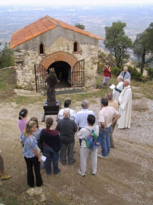 chapelle du Christ un jour de procession